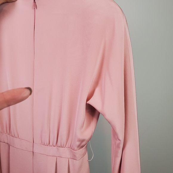 RARE Vintage Christian Dior Paris Pink Evening Dress Gown - Picture 17 of 17